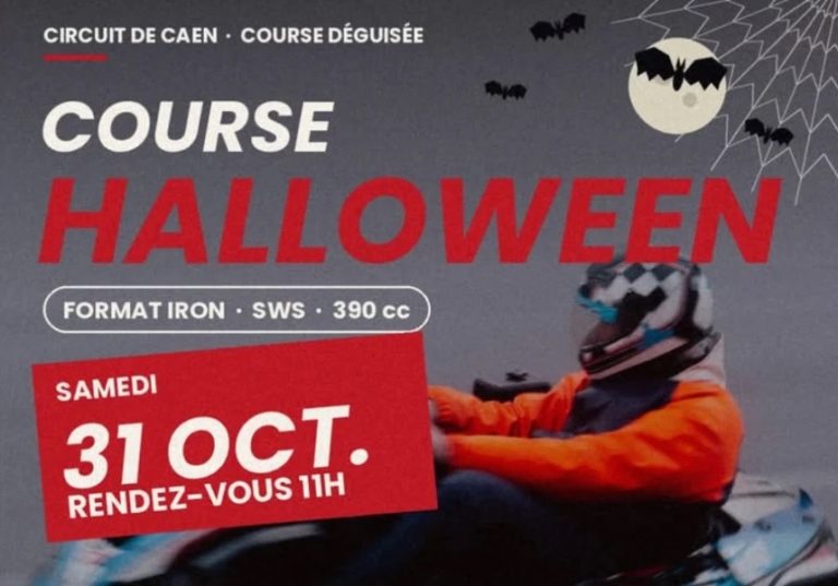 Course Halloween au Circuit de Caen, samedi 31 octobre
