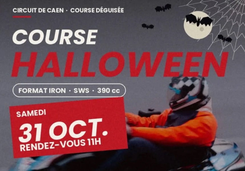 Course Halloween au Circuit de Caen : déguisement obligatoire le 31 octobre
